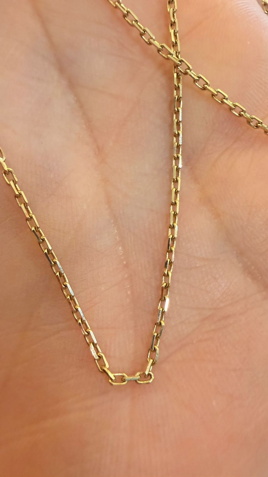 DUMMY - CADENA TEJIDO FINO 14K 46CM 2.2GR